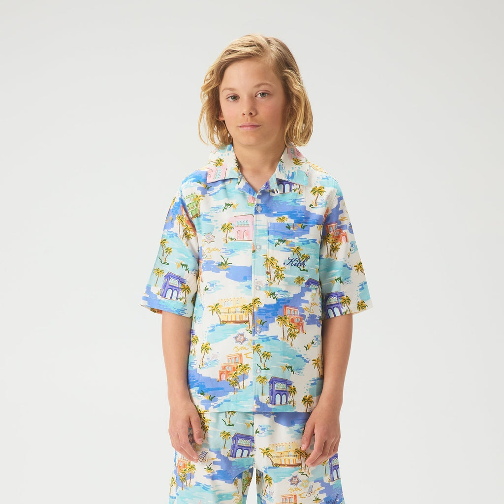 Kith Kids Scenic Thompson Camp Shirt - Silk