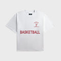 NAHMIAS Youth Basketball Boxy Tee - Optic White