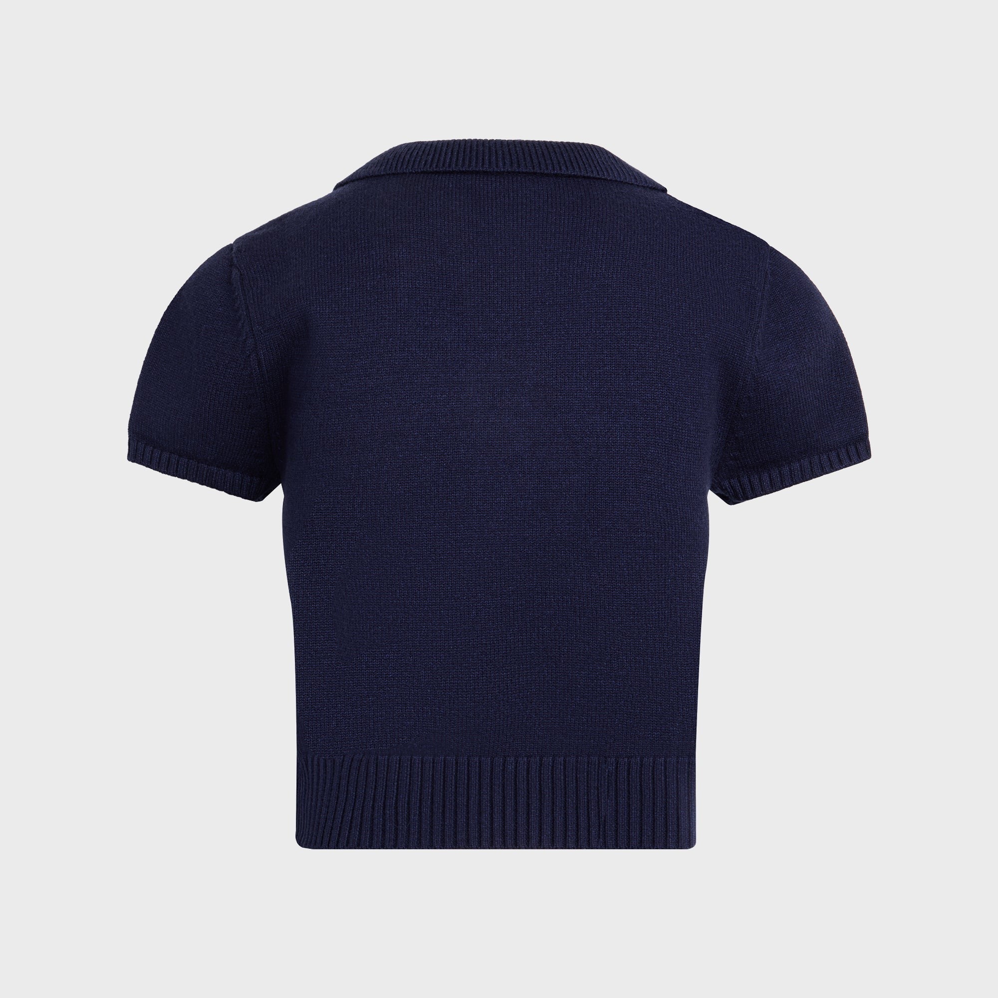 GUIZIO Calesia Zip Up Top - Navy