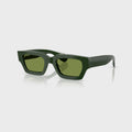 Oliver Peoples x Jil Sander Edition 6 Sunglasses - Dark Green / Green