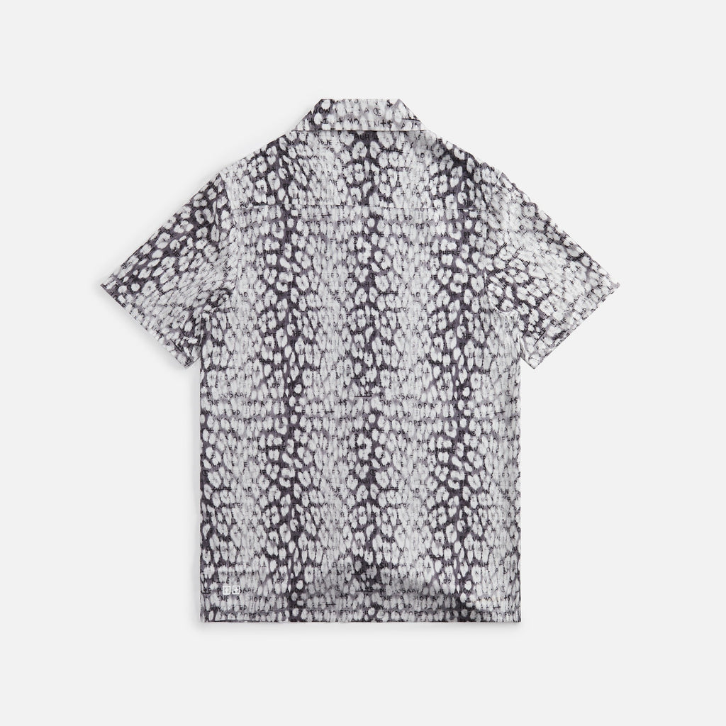 Ksubi Whitenoise Leopard Resort Shirt - Multi