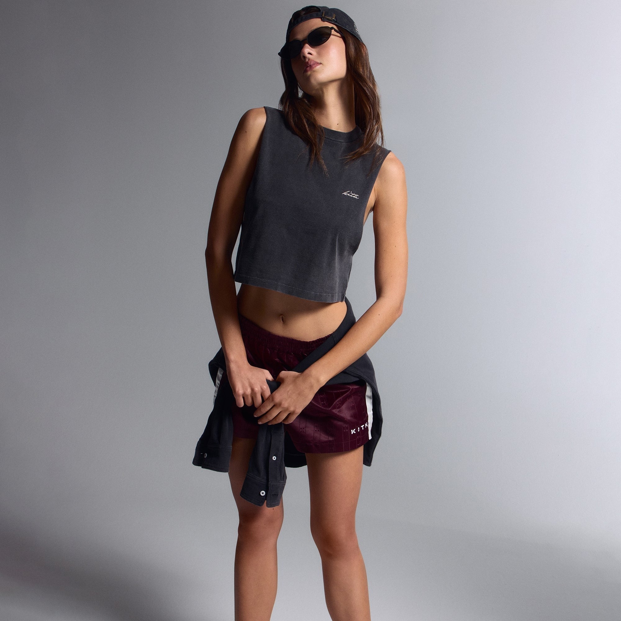 Kith Women Sarah Vintage Muscle Tank - Black