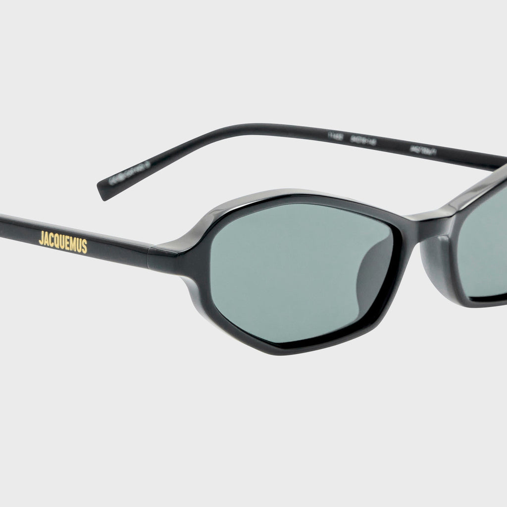 Jacquemus 226 Frames - Black / Light Gold / Grey