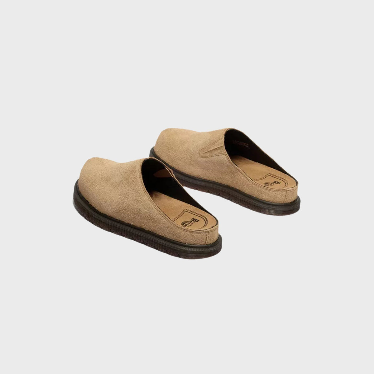 Dr. Martens Suede San Mule - Savanna Brown
