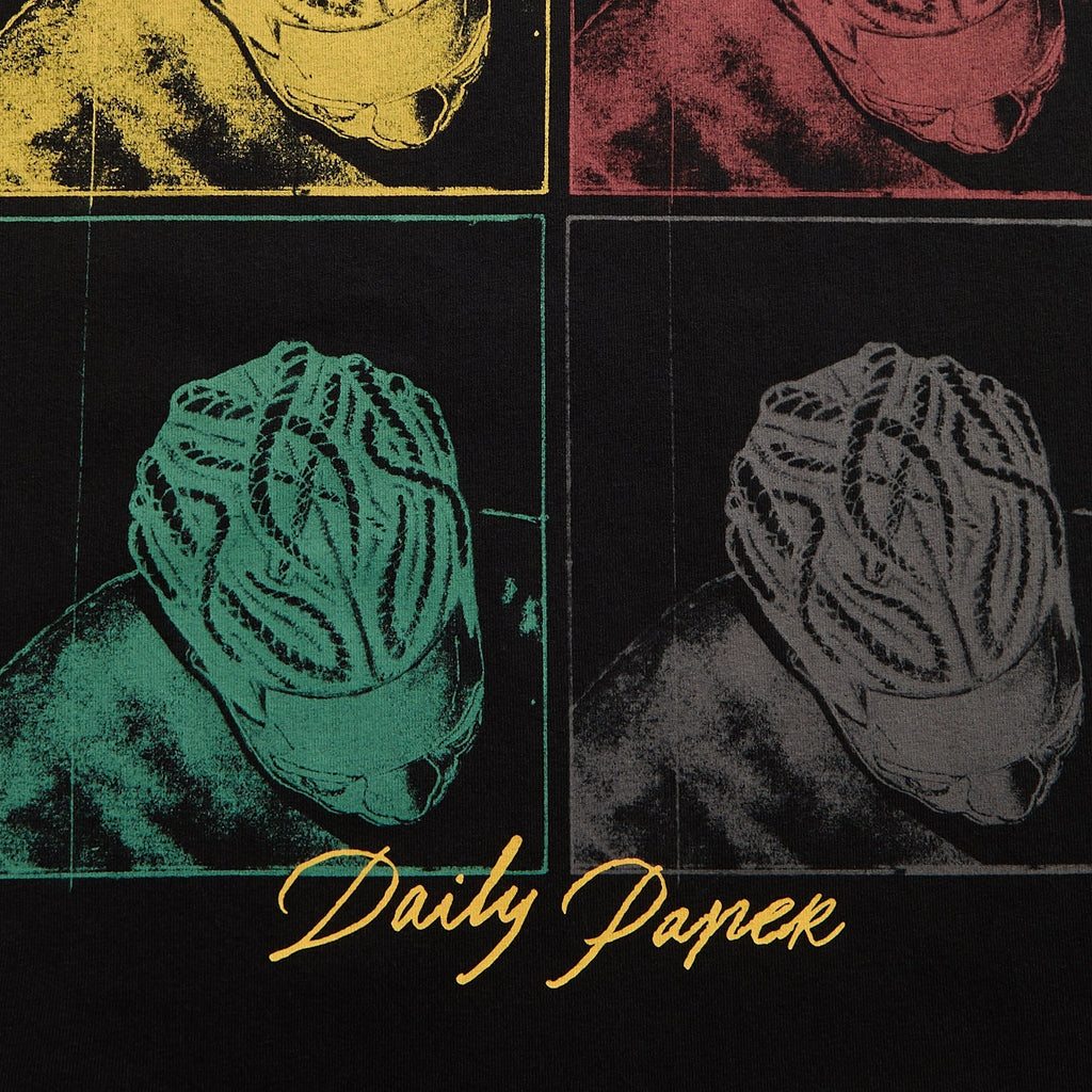 Daily Paper Frame Tee - Black