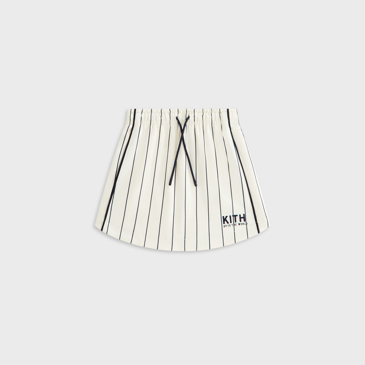Kith Kids Pinstripe Baseball Skirt - Silk
