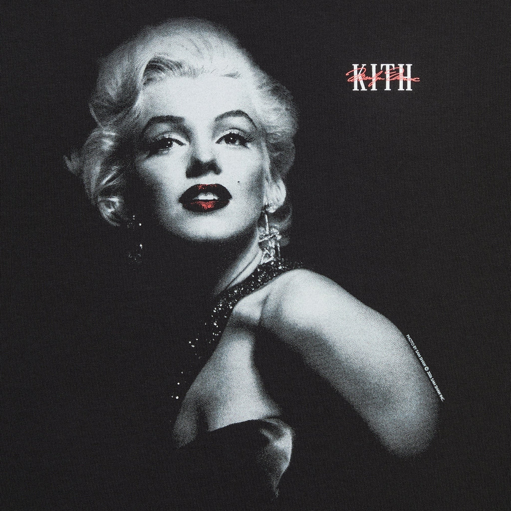 Kith Women for Marilyn Monroe Glamour Mulberry Vintage Tee - Black