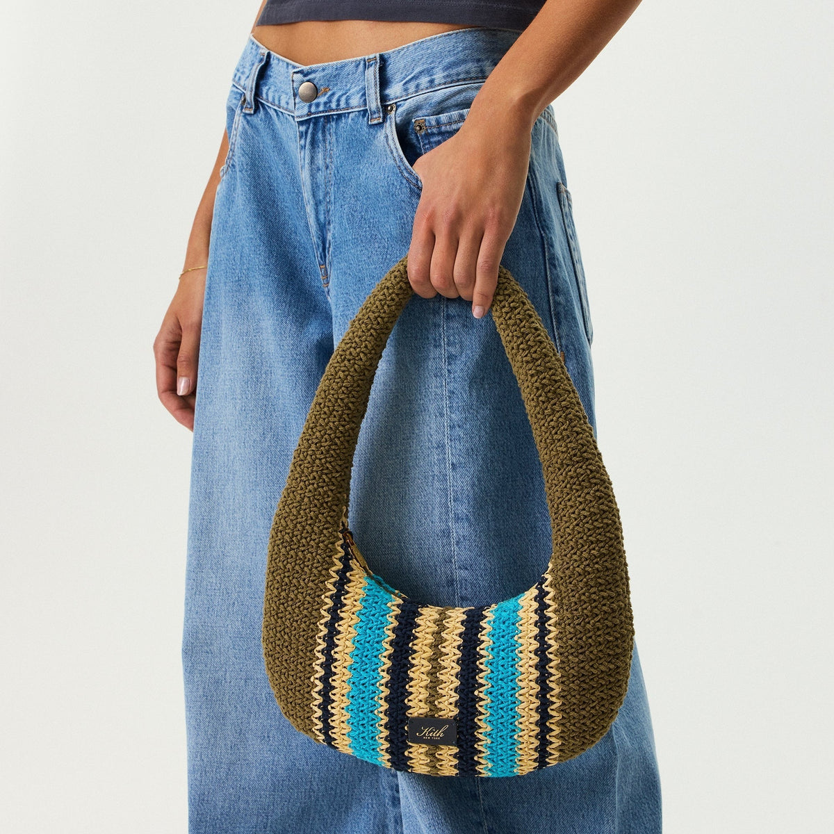 Kith Women Stripe Raffia Piper - Canopy