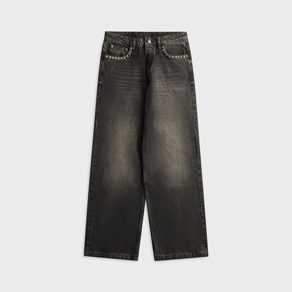 Ksubi Maxx Onyx Stud Jean - Black