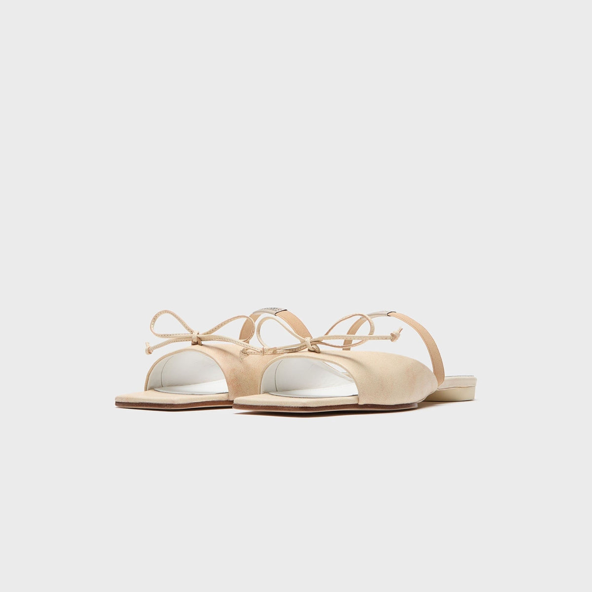 MM6 Maison Margiela WMNS Slingback Sandals - Alabaster