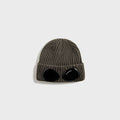 C.P. Company Accessories Knit Cap In Extrafine Merino Wool - Walnut