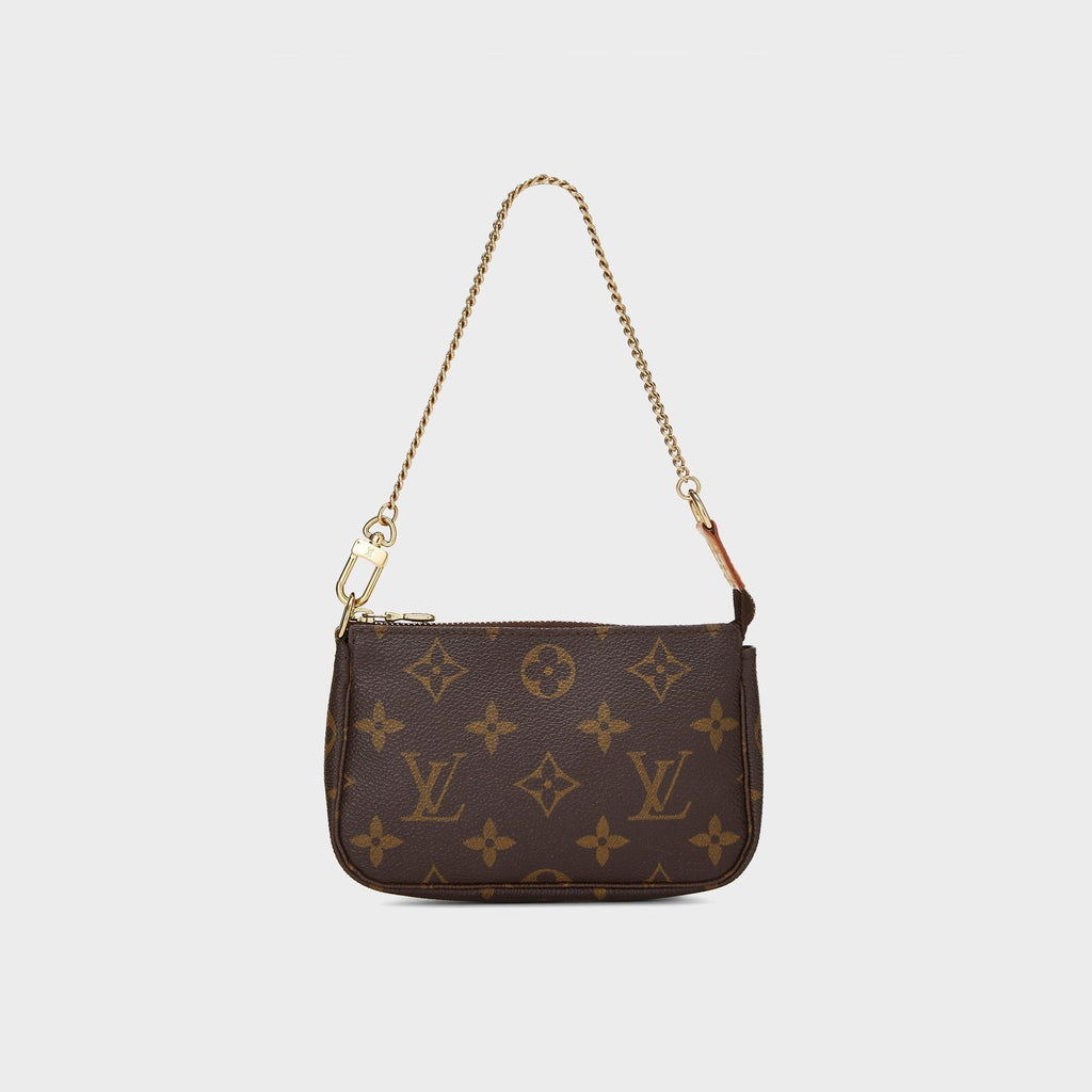 WGACA Louis Vuitton Monogram Canvas Pochette Accessoires - Brown