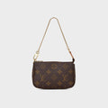 WGACA Louis Vuitton Monogram Canvas Pochette Accessoires - Brown