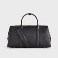 Kith Monogram Nylon Leather Duffle Bag - Black