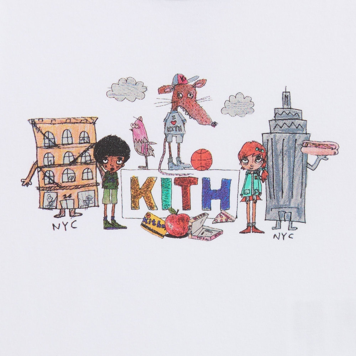 Kith Baby for Matthew Langille Graphic Bodysuit - White - PH
