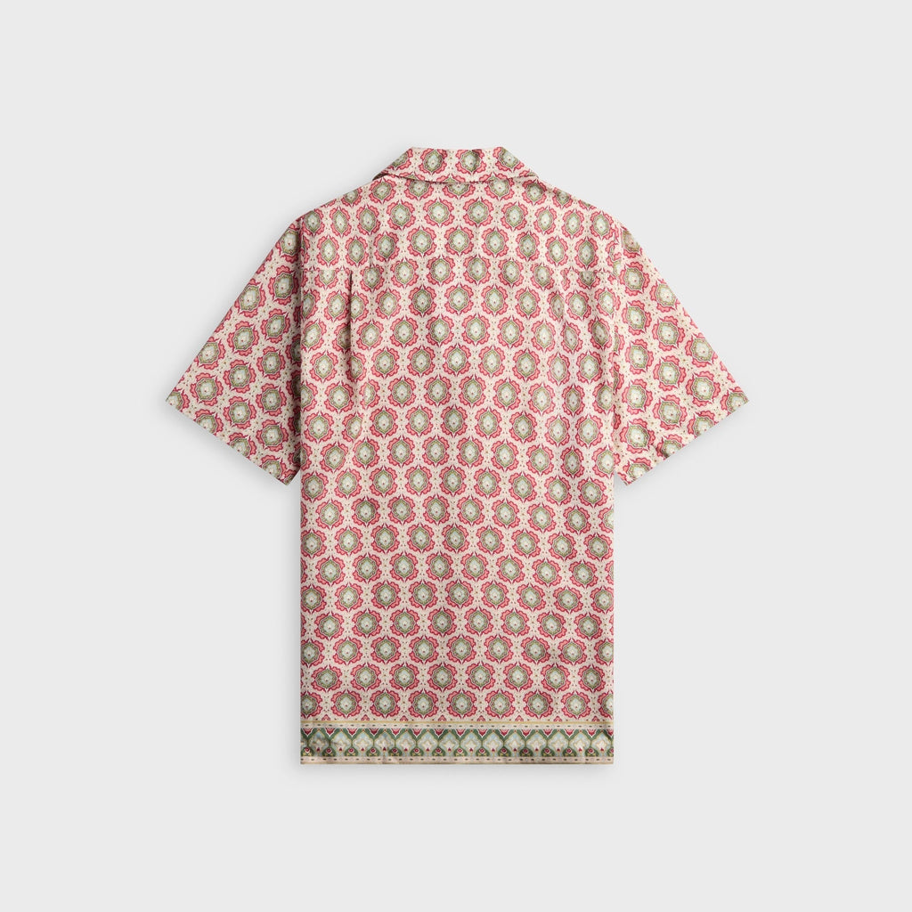 Orlebar Brown Relaxed Fit Passetto Print Shirt - Vermillion