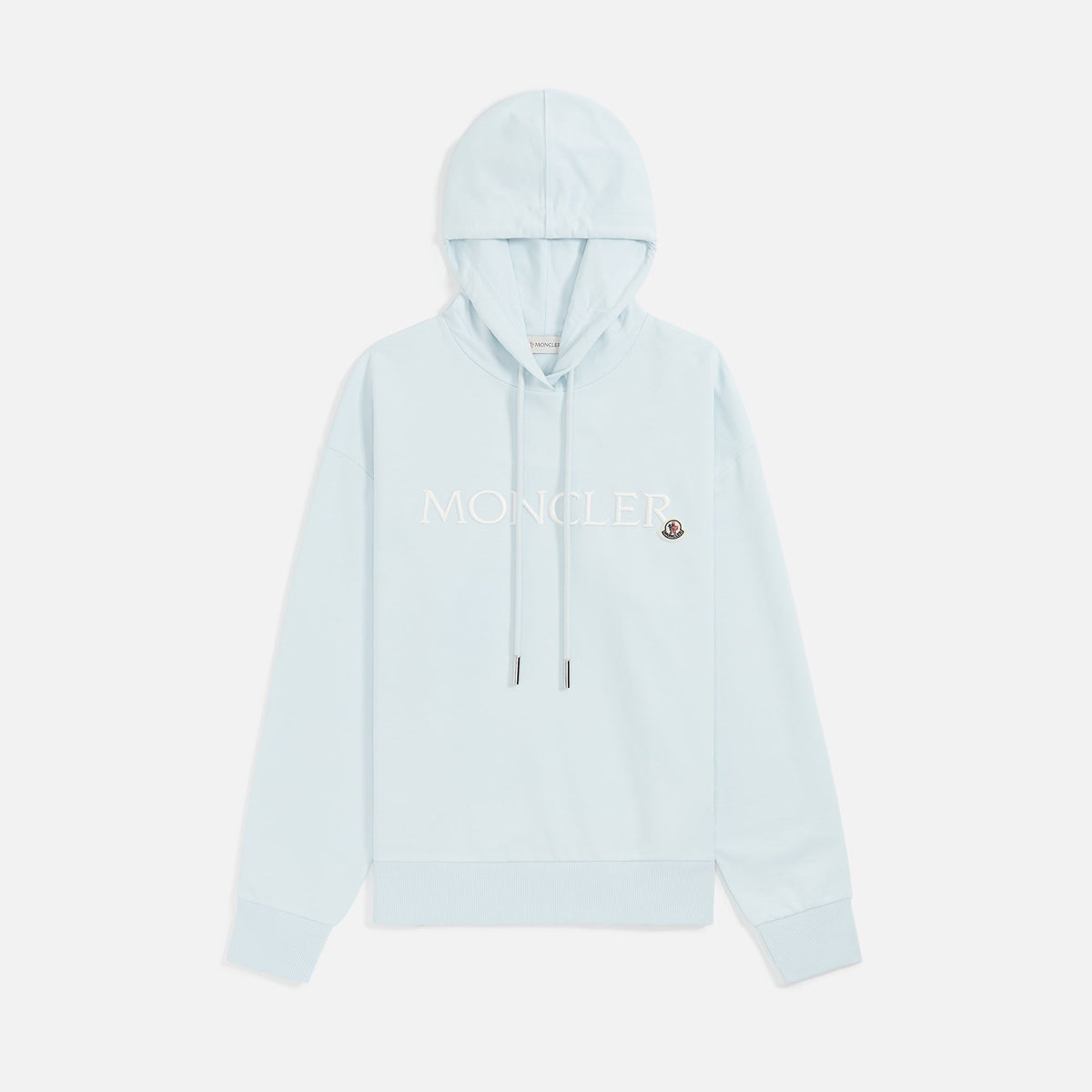 Moncler Hoodie Sweater - Light Blue