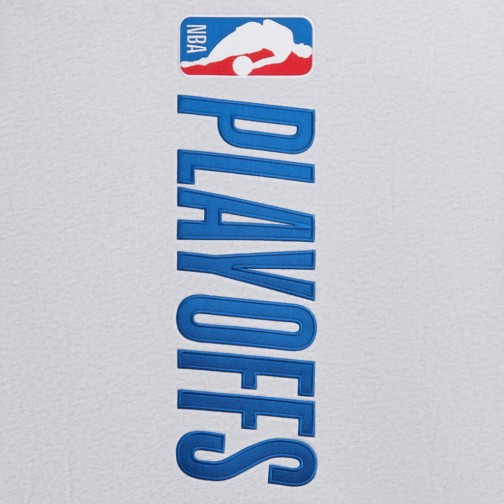 Kith for the New York Knicks Playoffs Nelson Hoodie - Light Heather Grey