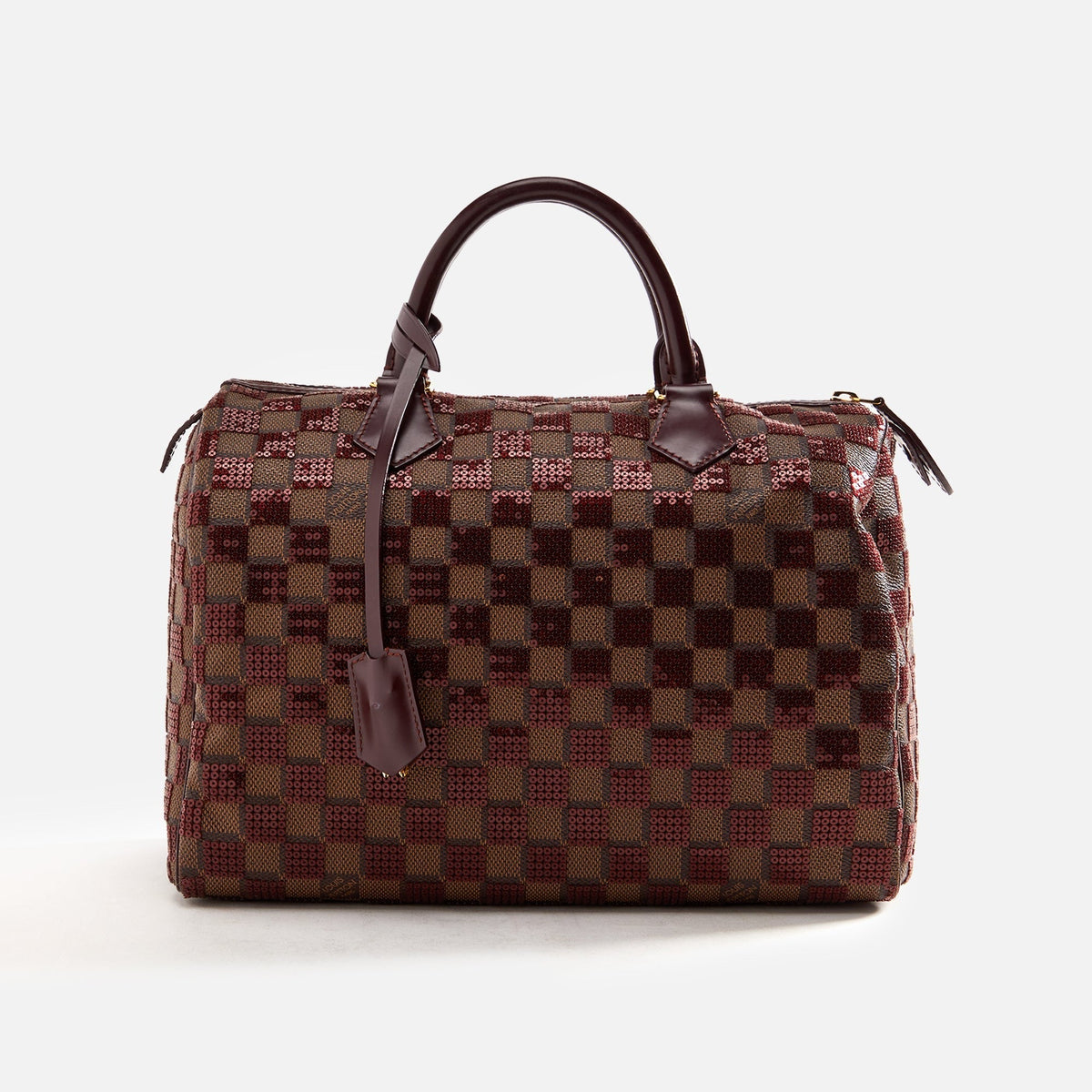 WGACA Louis Vuitton Damier Paillettes Speedy - Red