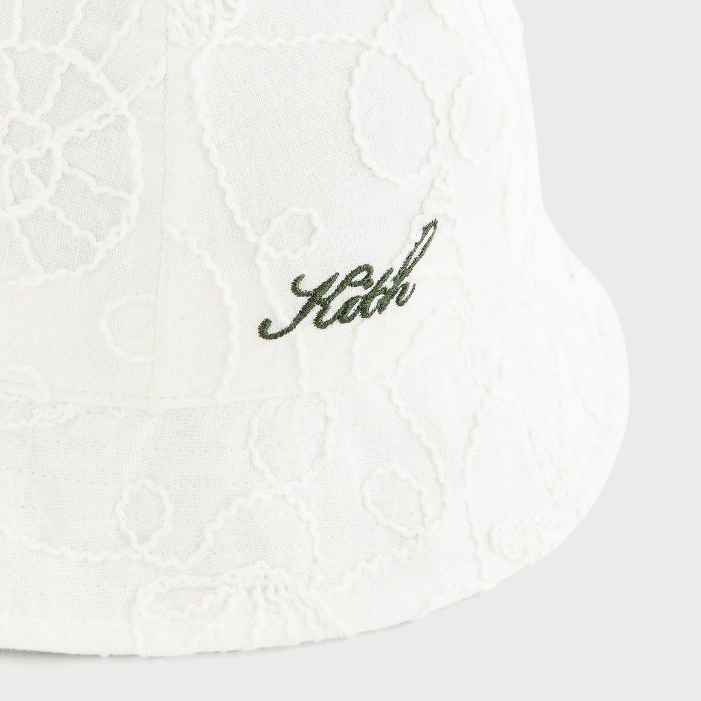 Kith Kids Canvas Rope Embroidered Lloyd Bucket Hat - Silk