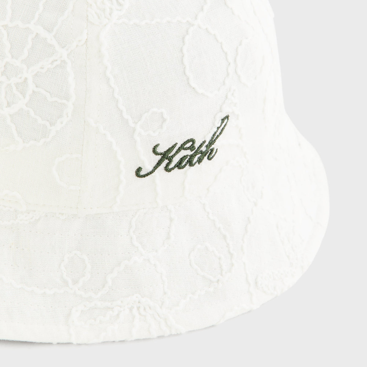 Kith Kids Canvas Rope Embroidered Lloyd Bucket Hat - Silk