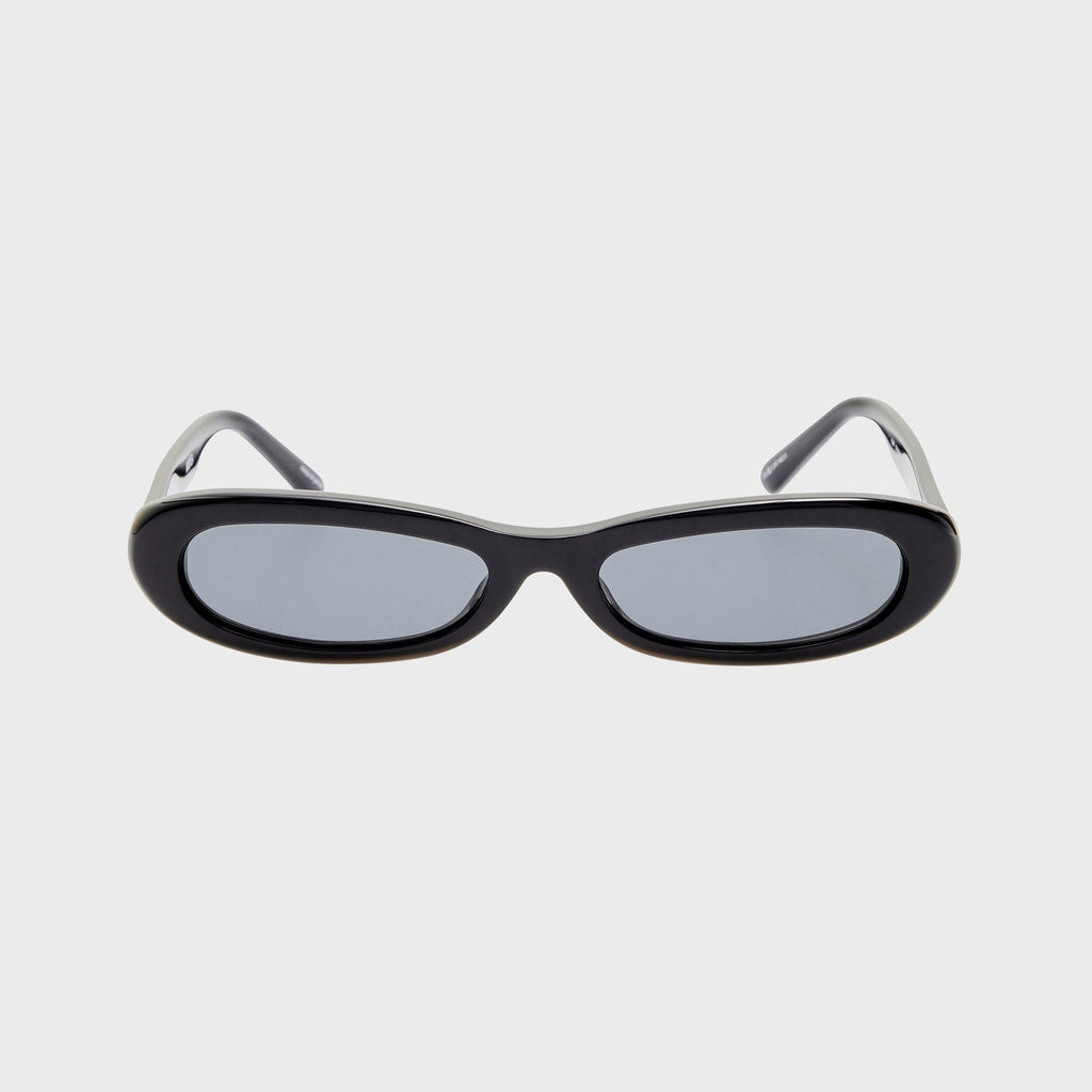 The Attico Andrea Sunglasses - Black / Silver / Grey