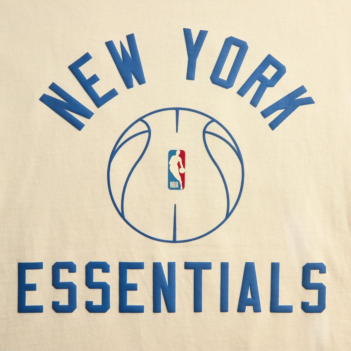 Essentials x Knicks x Barkley Hendricks 90s Tee - Ivory