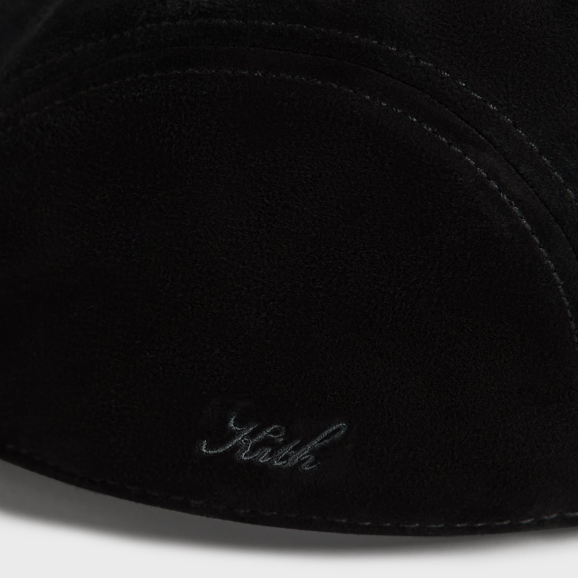 Kith for BMW Sheep Suede Drivers Cap - Black
