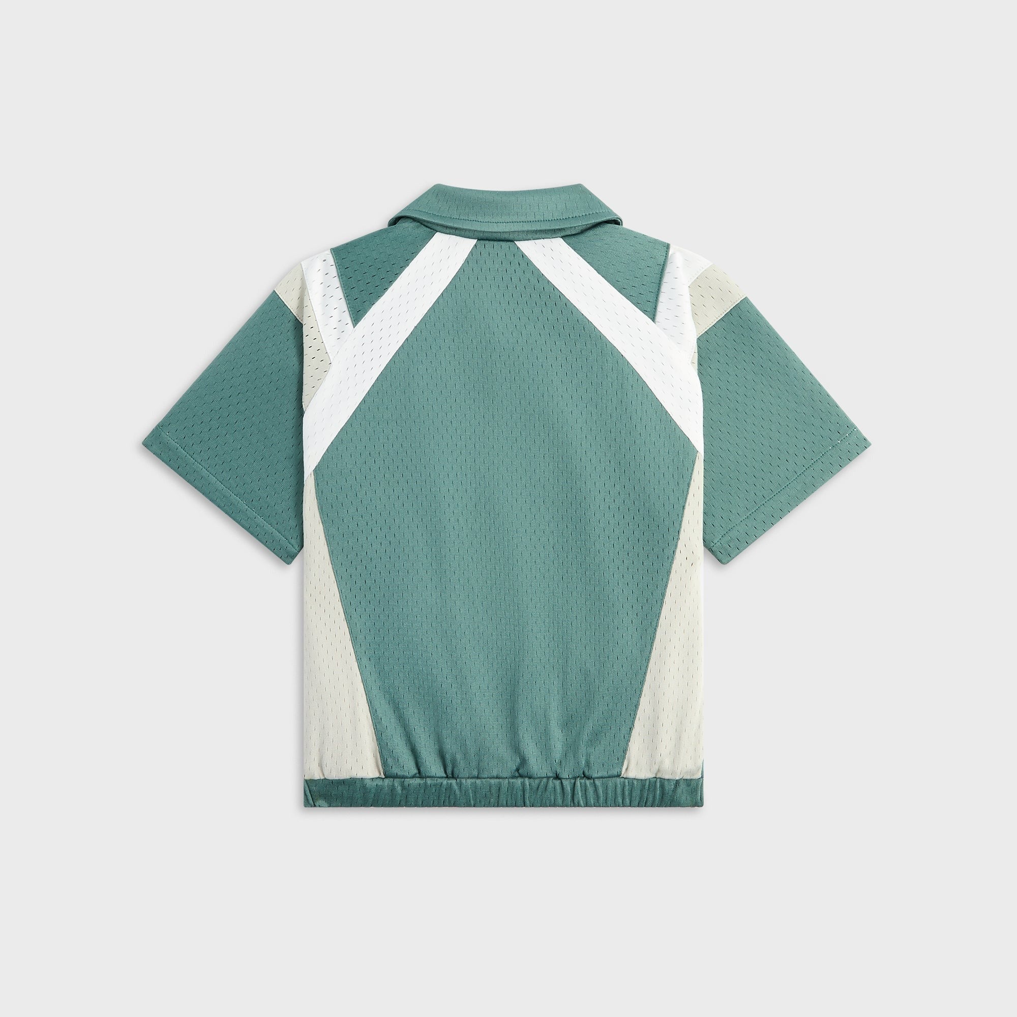 Kith Kids Linden Quarter Zip Mesh Polo - Wilde