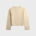 Rick Owens Maglia Round Neck Sweater - Natural