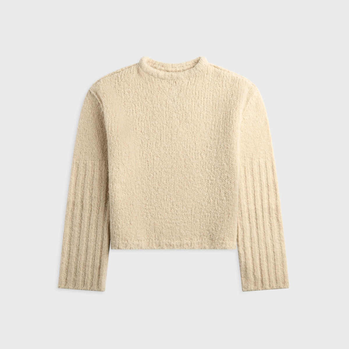 Rick Owens Maglia Round Neck Sweater - Natural