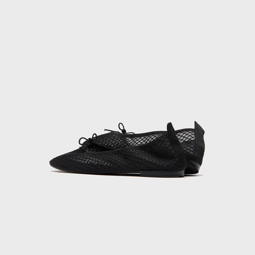Repetto Garance Mesh Ballet Flats - Black