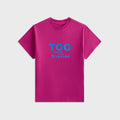 GUIZIO Too Blessed to Be Stressed Baby Tee - Purple