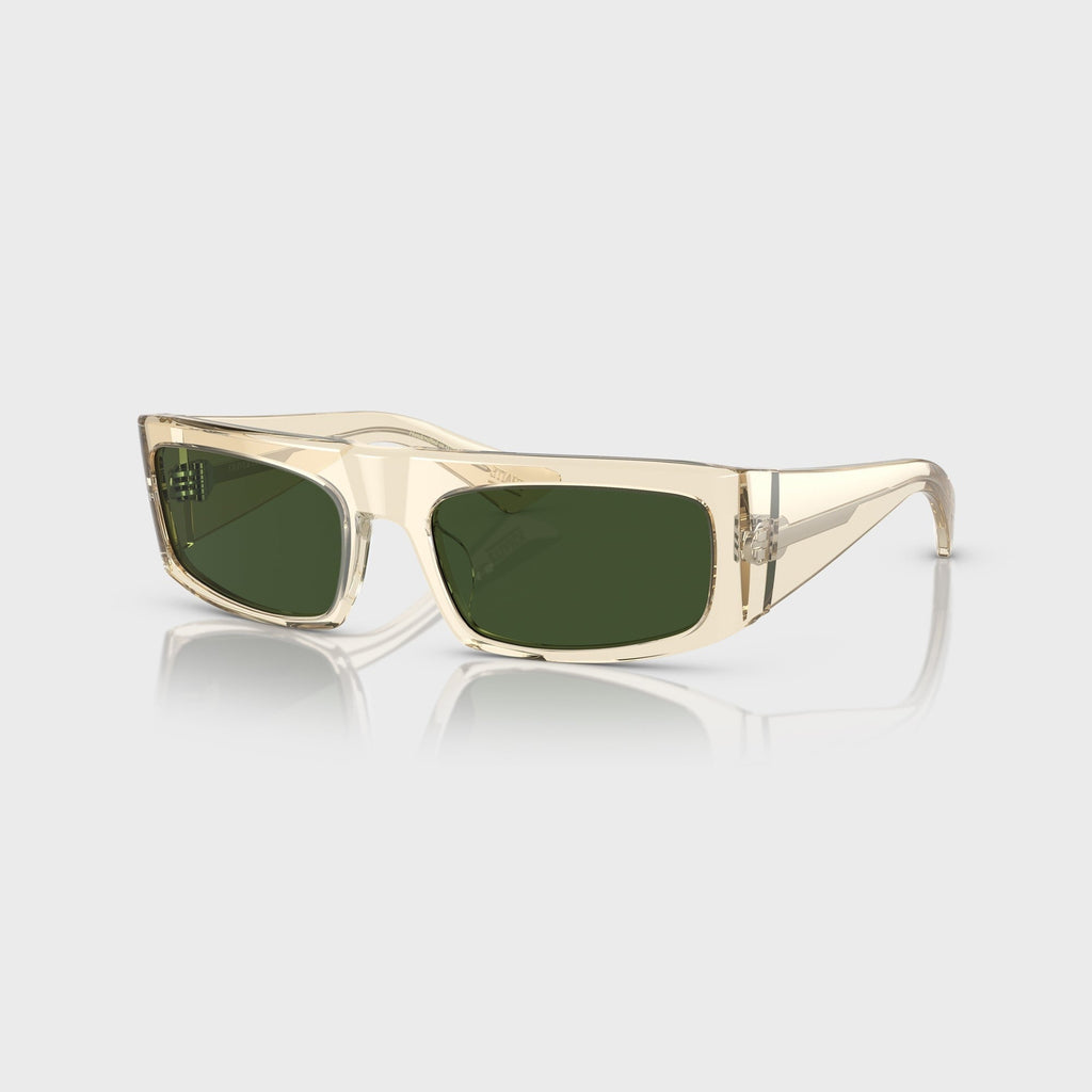 KHAITE x Oliver Peoples 1979C Sunglasses - Buff / Vibrant Green