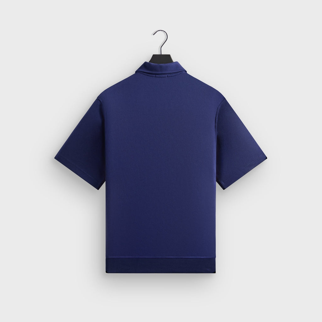 Kith Interlock Graham Polo - Deep Royal