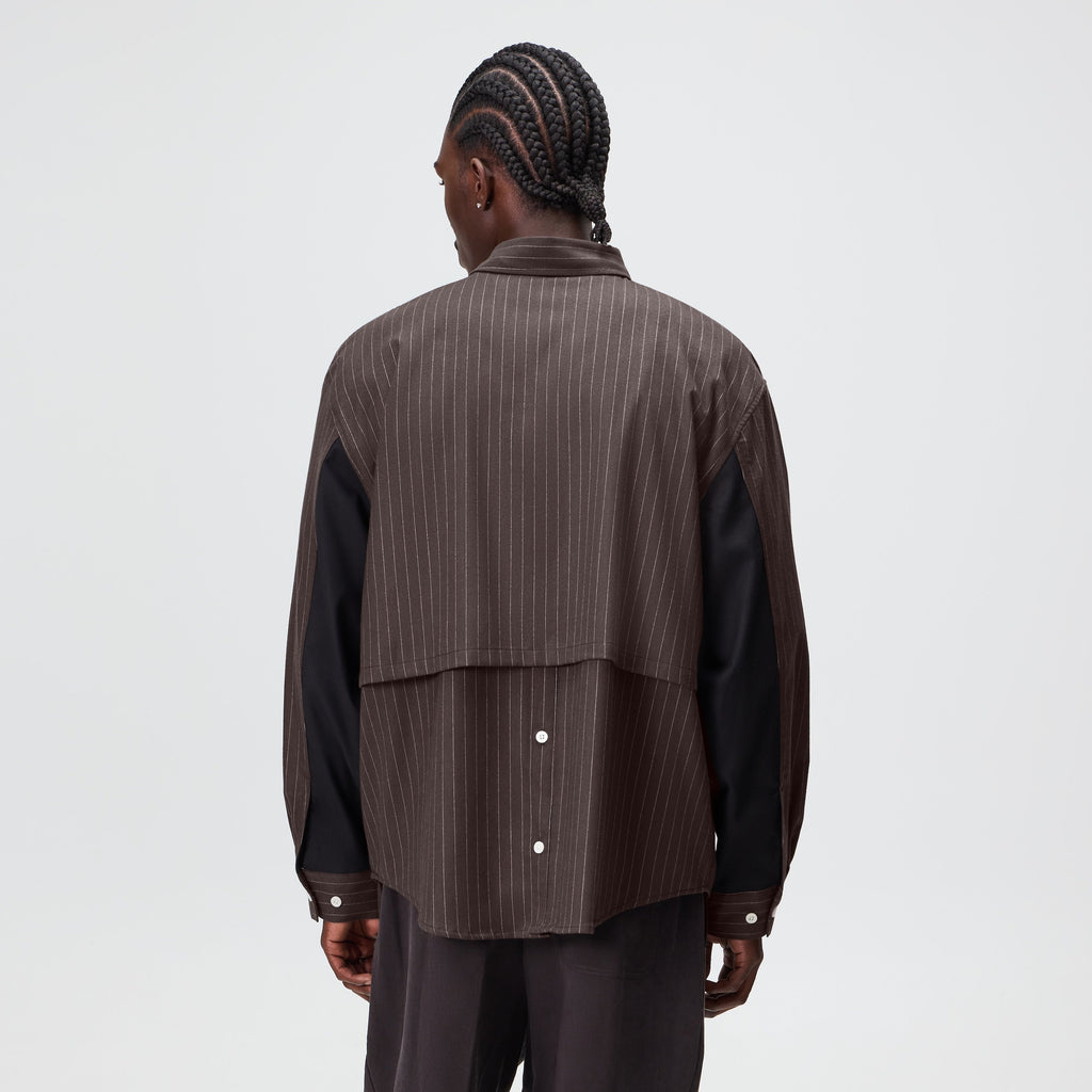 Kith Pinstripe Flannel Tamlin Buttondown Shirt - Clever