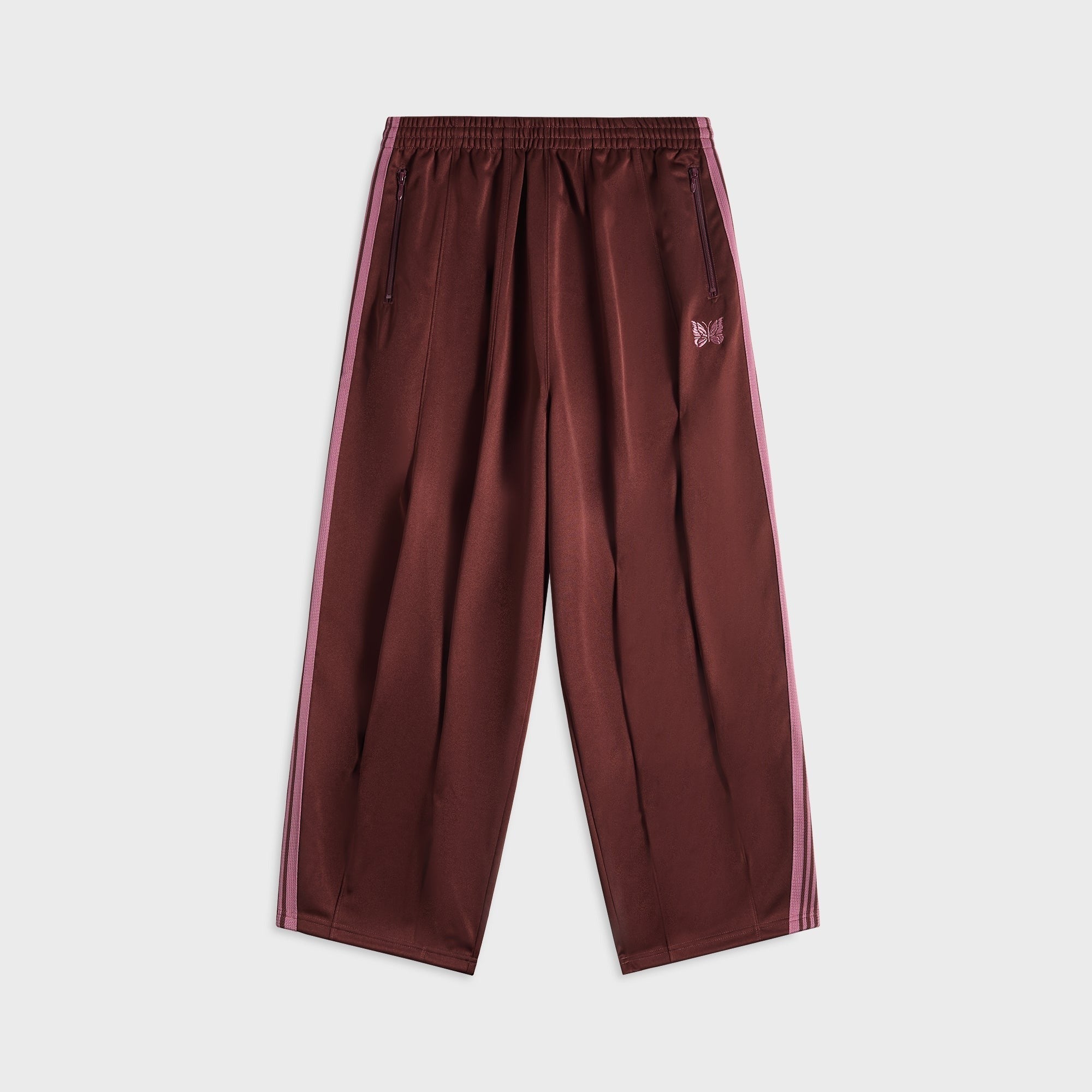 Needles H.D. Poly Smooth Track Pant - Brown