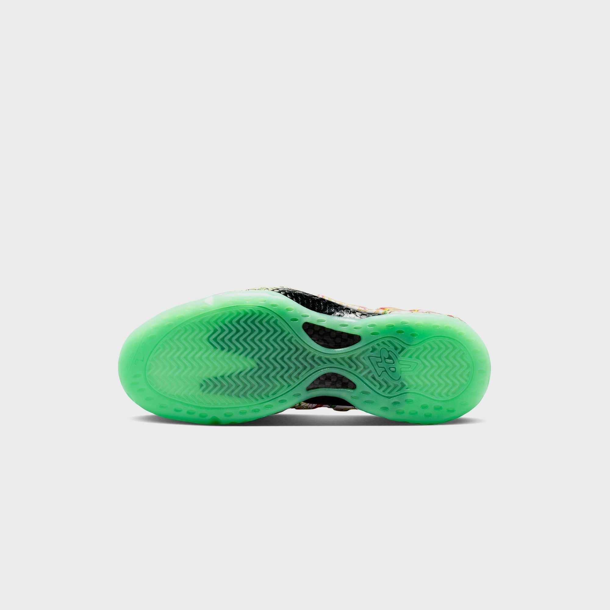 Nike Air Foamposite One - White / Light Poison Green / Black / Lava Glow / Tour Yellow