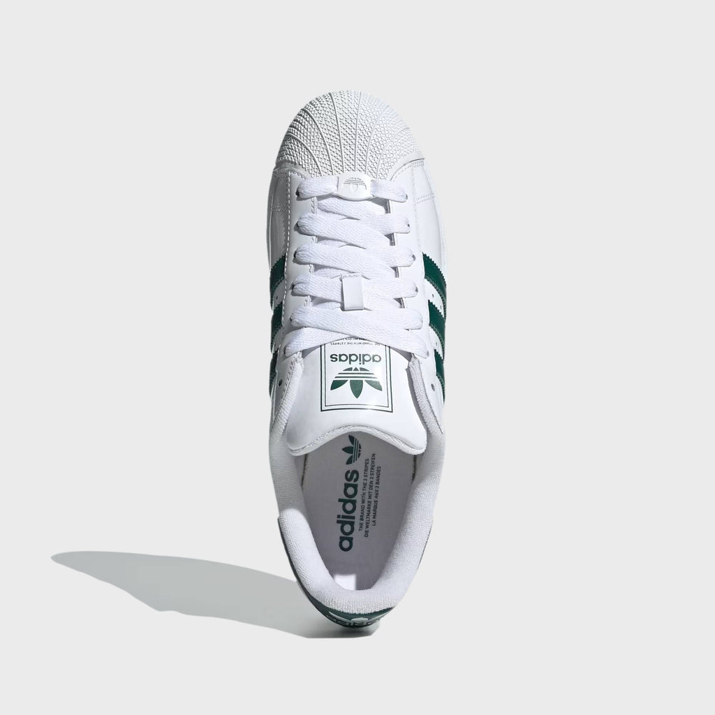 adidas Superstar II - Cloud White / Collegiate Green