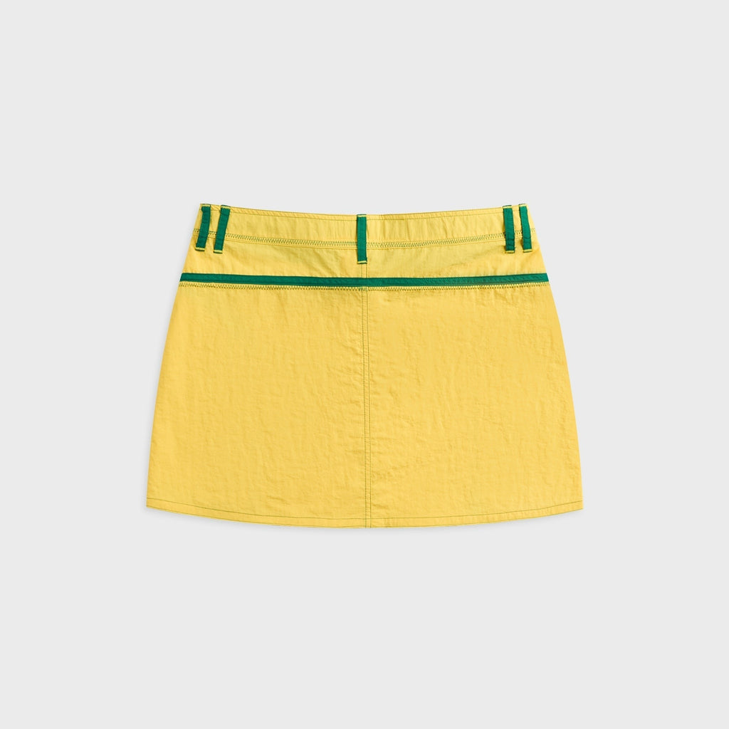 Made Some Mini Skirt - Yellow / Green