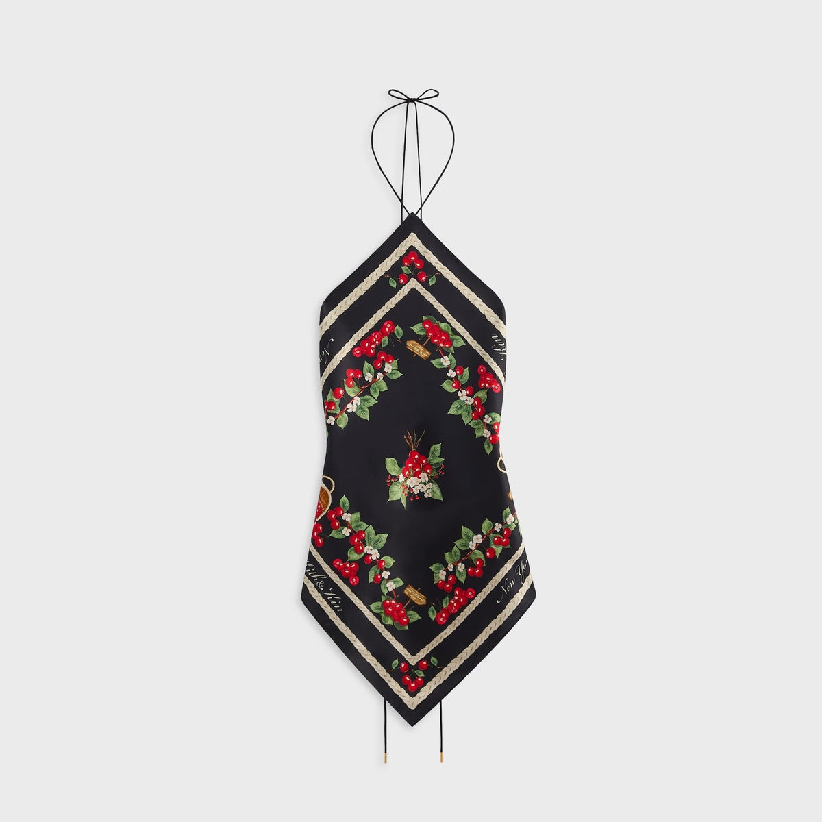 Kith Women Convertible Scarf Top - Black