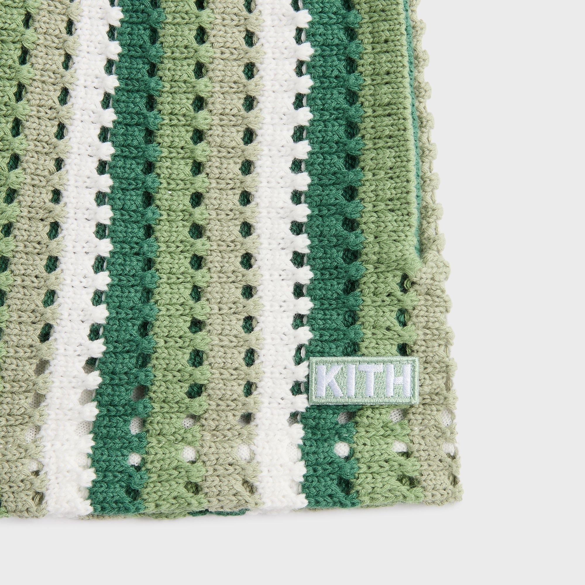 Kith Kids Open Knit Camp Short - Sage