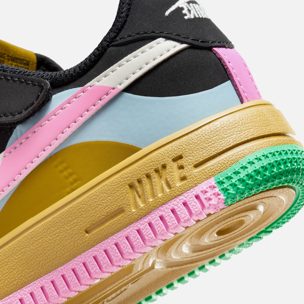Nike PS Air Force 1 LV8 - Black / Summit White / Light Armory Blue