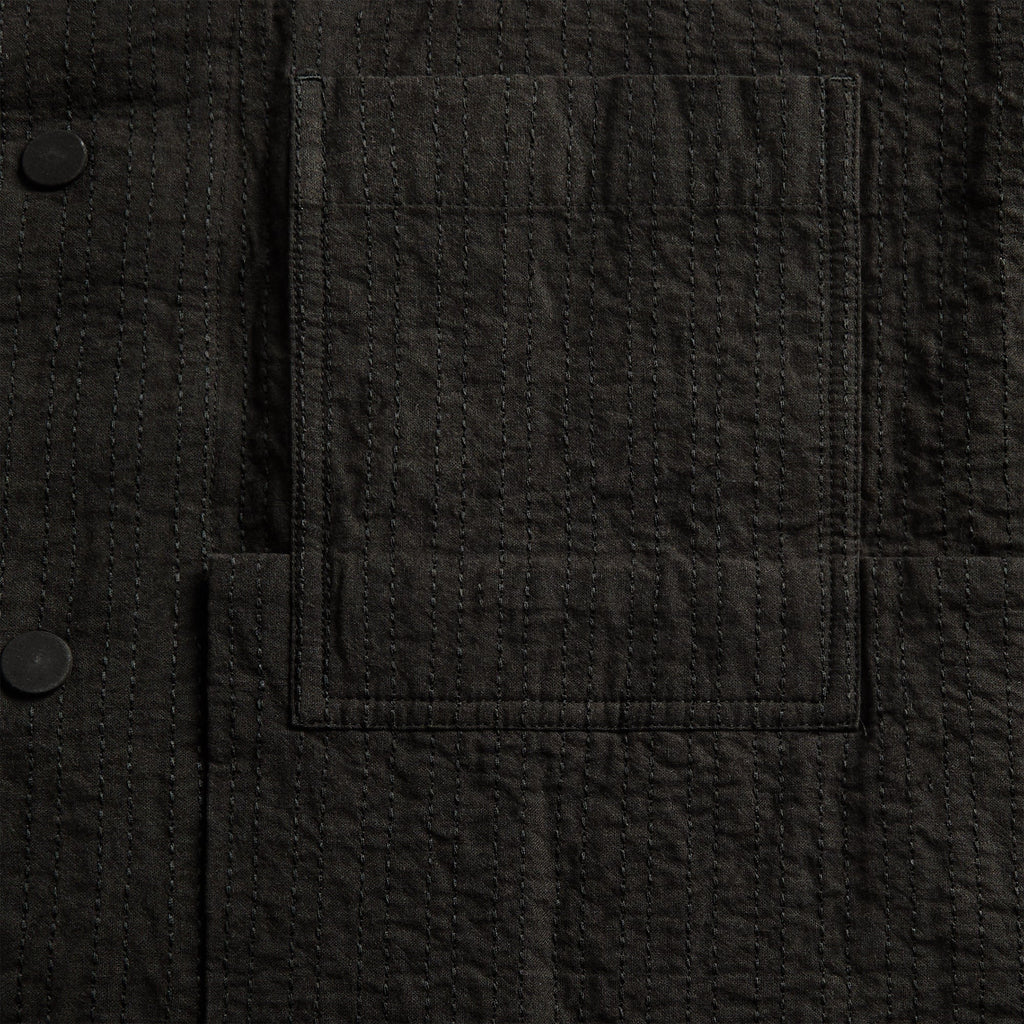 Craig Green Embroidered Line Stitch Worker Jacket - Black