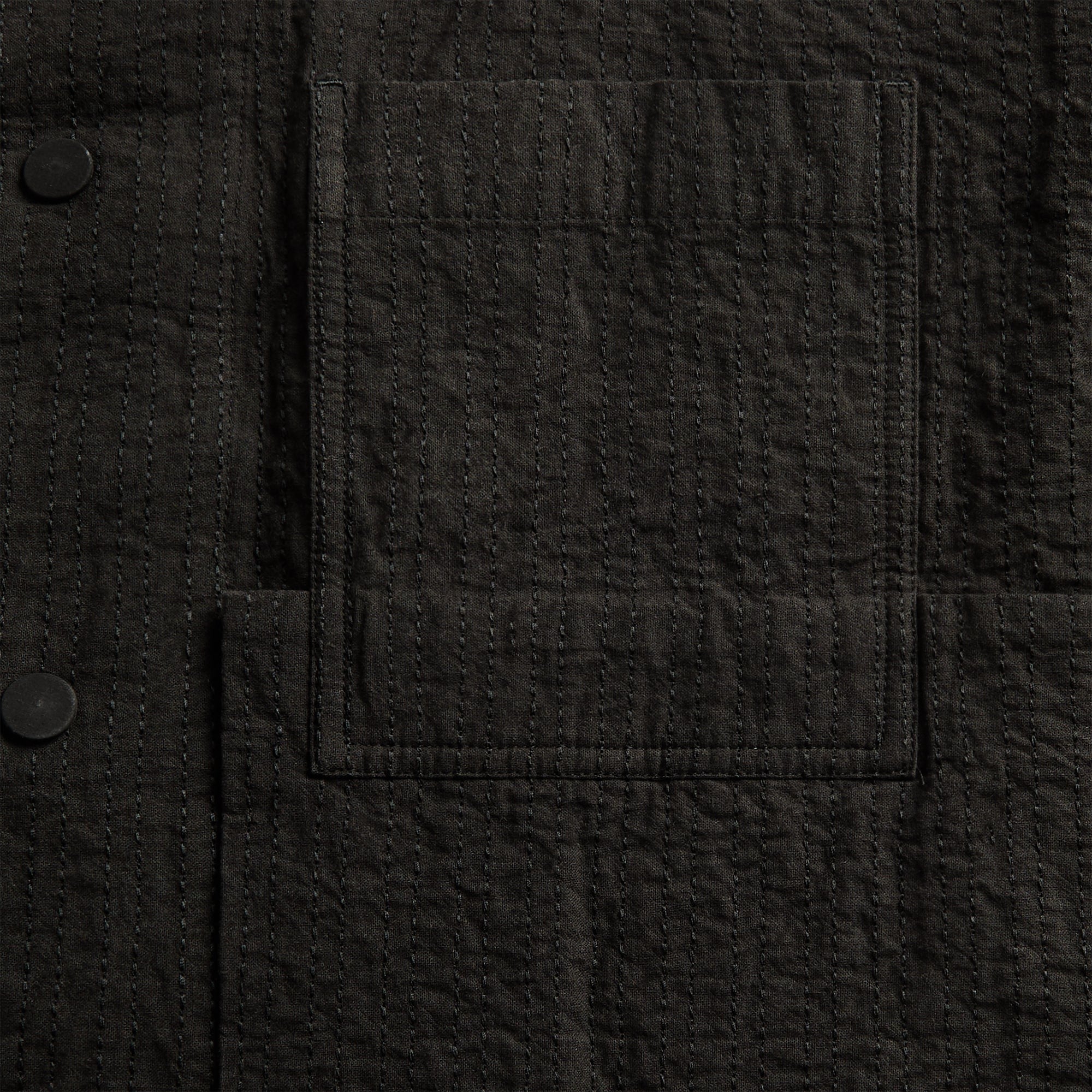 Craig Green Embroidered Line Stitch Worker Jacket - Black