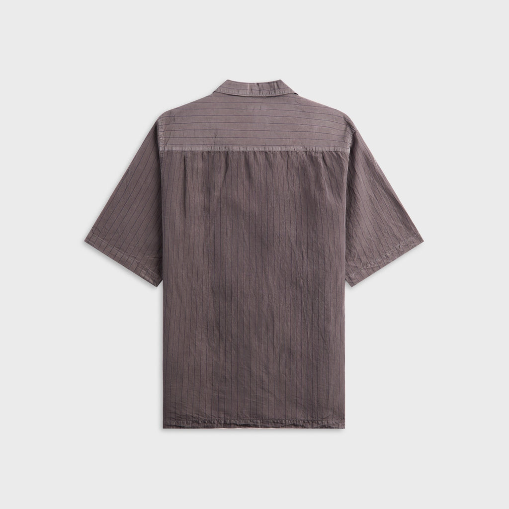 CDG Homme Cupro Stripe Shirt - Grey