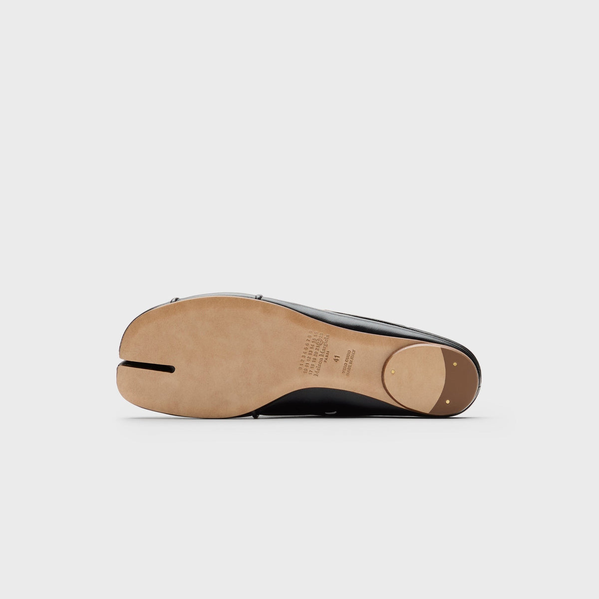 Maison Margiela Tabi Ballerina Mule Elastic Band - Black