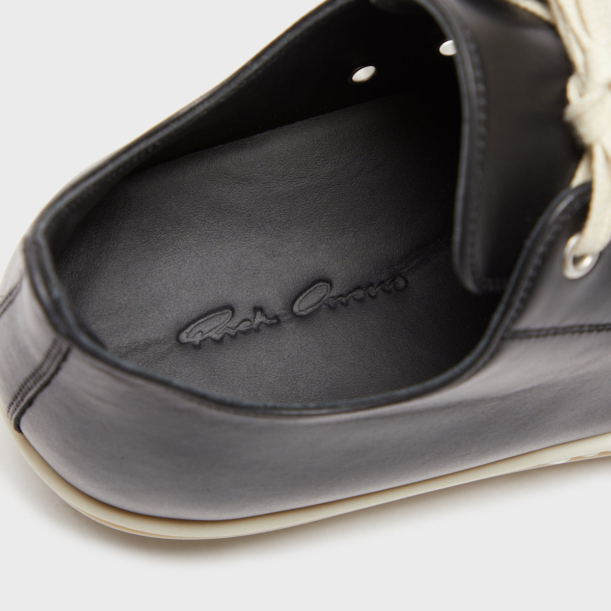 Rick Owens WMNS Low Sneaks - Black / Milk