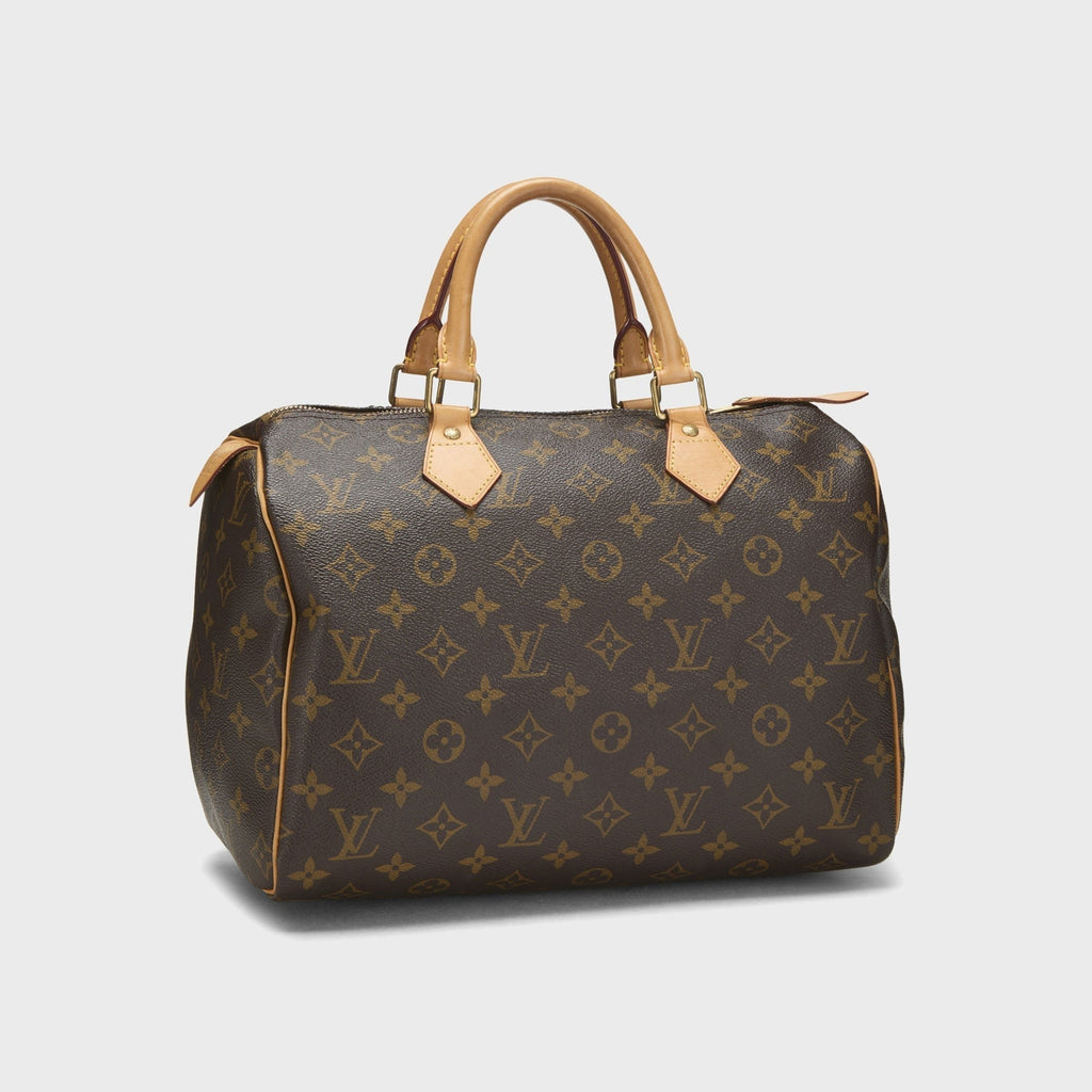 WGACA Louis Vuitton Monogram Speedy30 Bag - Brown