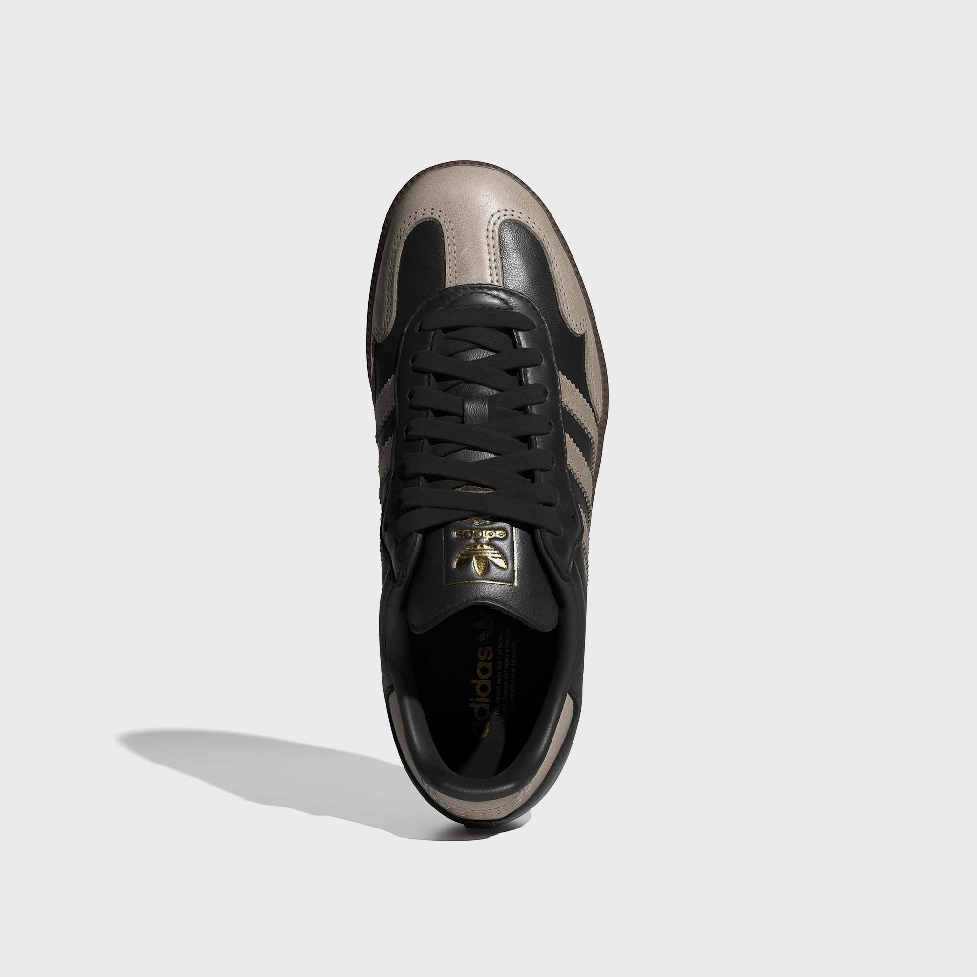 adidas WMNS Samba OG - Core Black / Wonder Beige / Gold Metallic